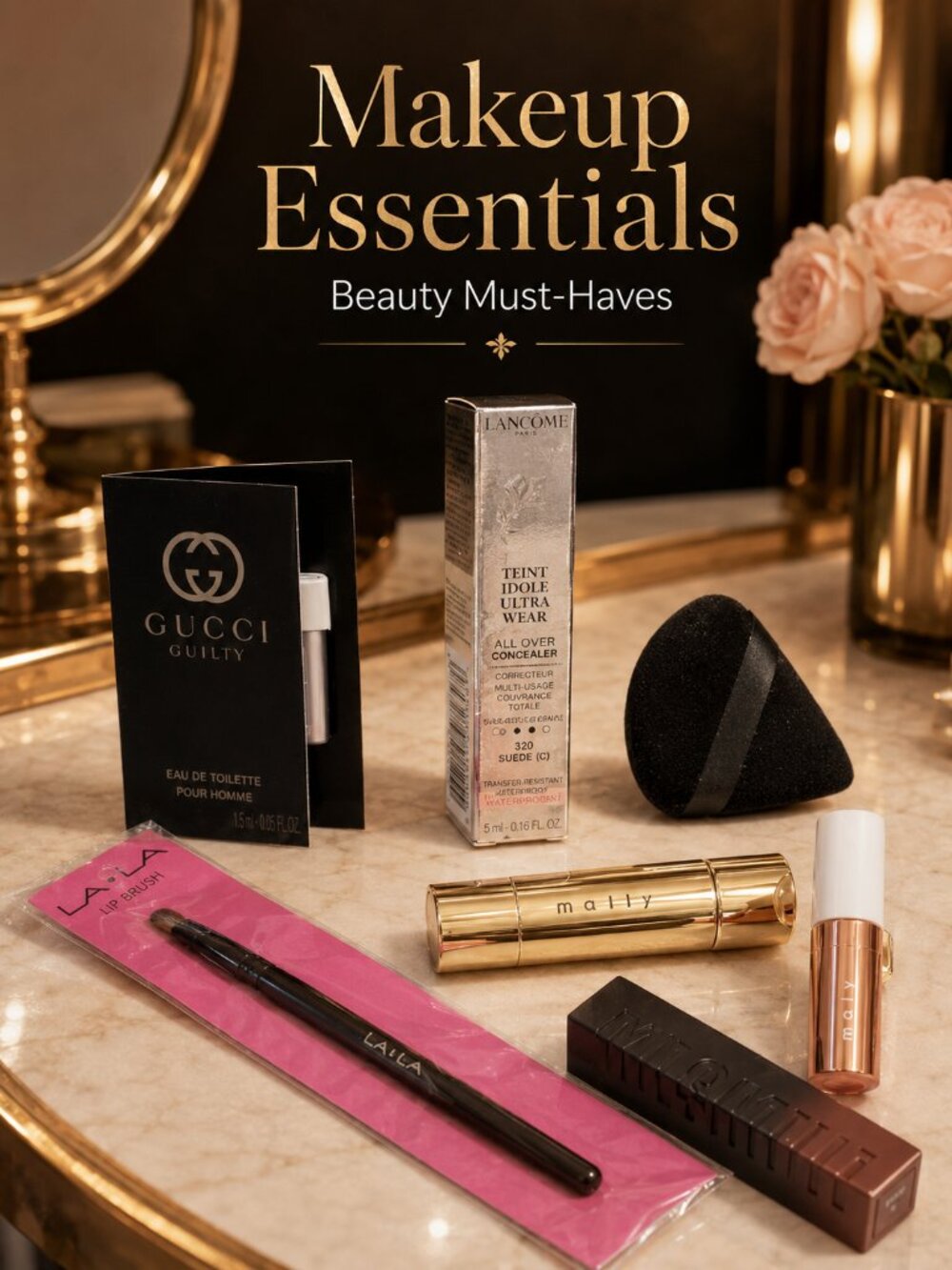 17pc YSL Beauté Cosmetic Bag Beauty Makeup Jewelry Spa Gift Bundle - Picture 5 of 6